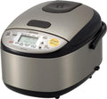 Zojirushi Rice Cooker & Warmer. 3-Cups. Stainless Black