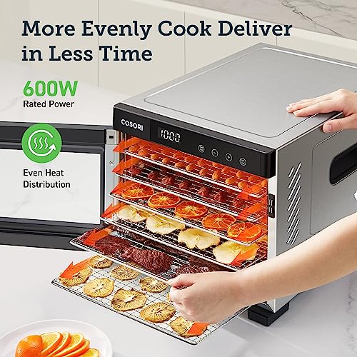 Meat jerky food dehydrator. 600 watt dehydration dryer