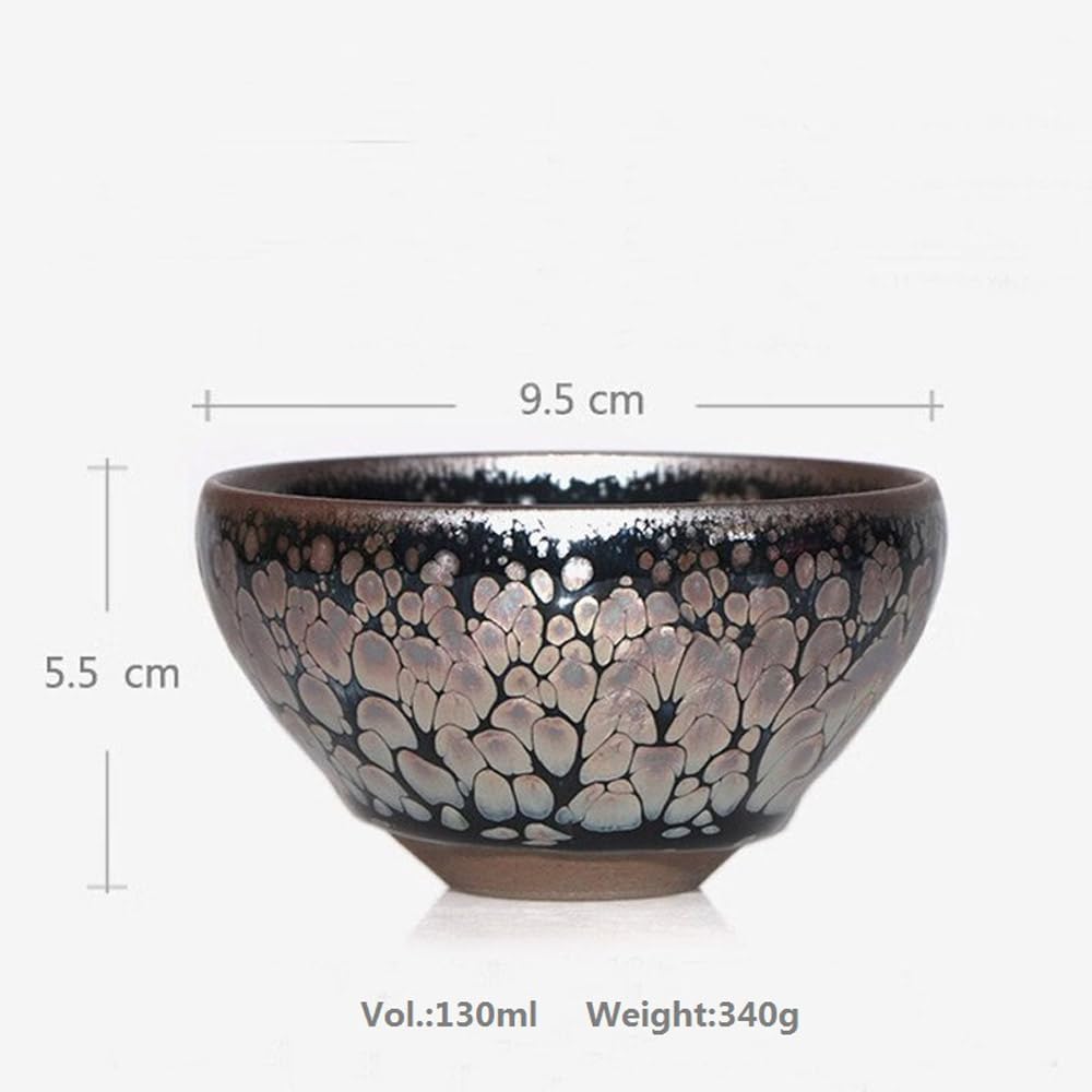 Apingjenz Jianzhan Tea Cups Handmade with Good Glaze