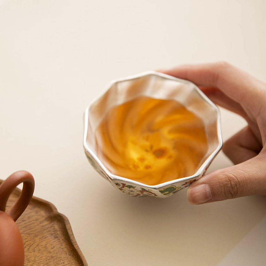 Jian Ware Style Ceramic Teacup