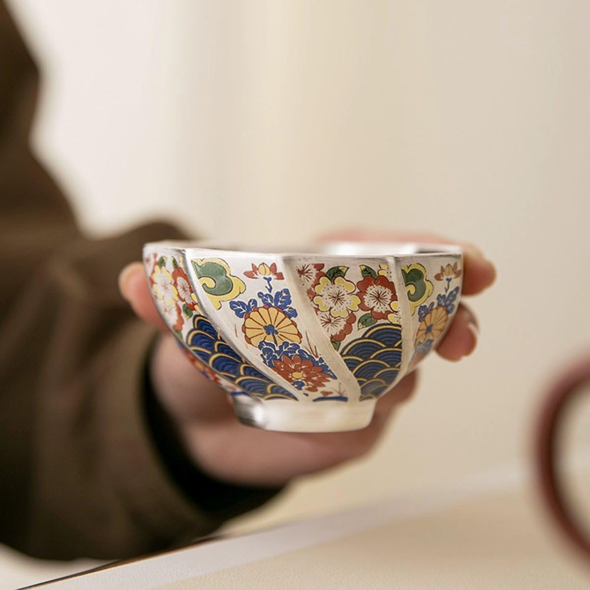 Jian Ware Style Ceramic Teacup