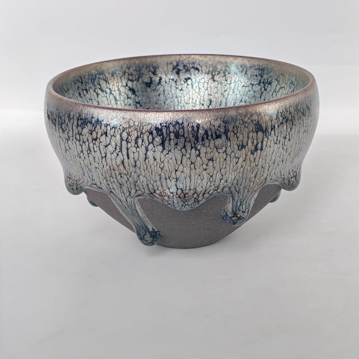 Apingjenz Tenmokus Tea Cup Oilspot Glaze