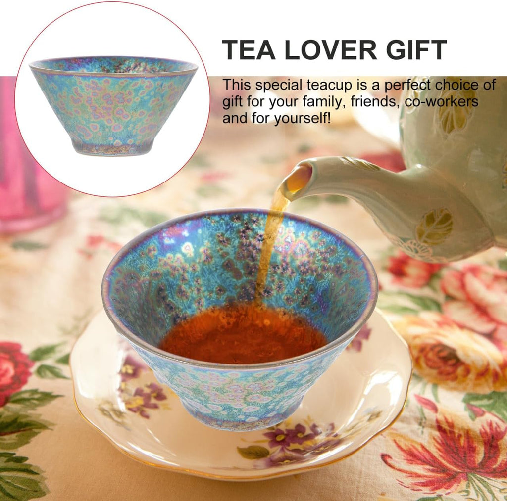 Archaic Handmade Jian Ware Teacup