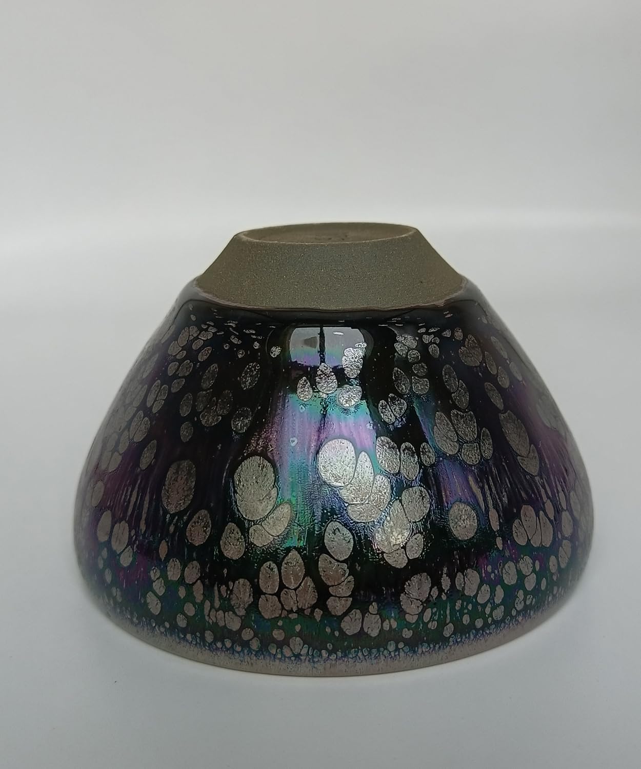 Apingjenz Tenmokus Tea Cups Colorful Oilspot Glaze