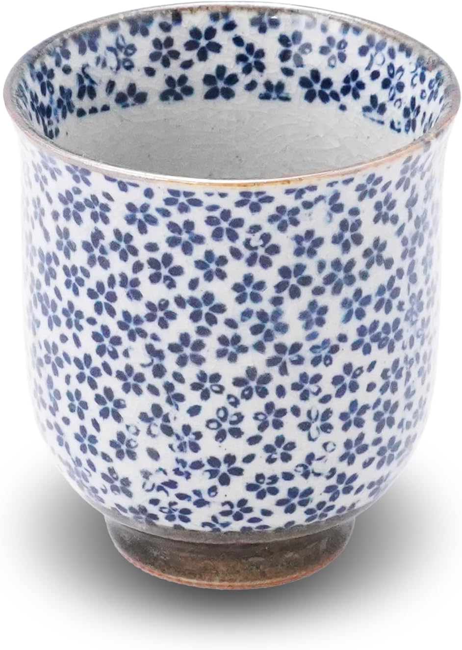Traditional Japanese Mino Ware Sometsuke Teacup