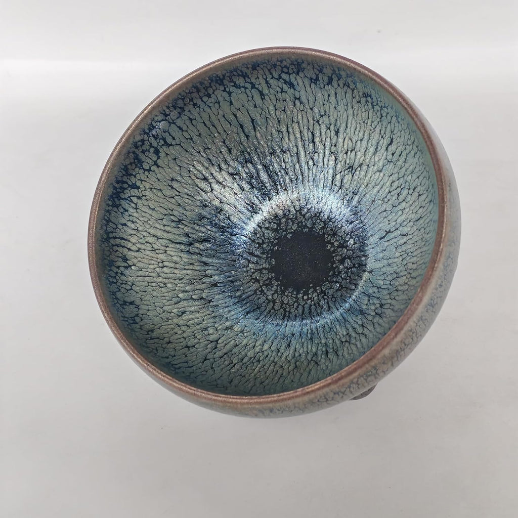 Apingjenz Tenmokus Tea Cup Oilspot Glaze
