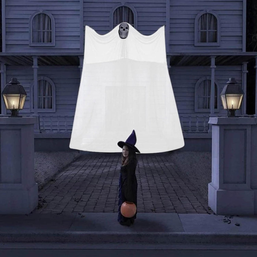 LED horror ghost yarn large hanging ghost light Halloween decoration