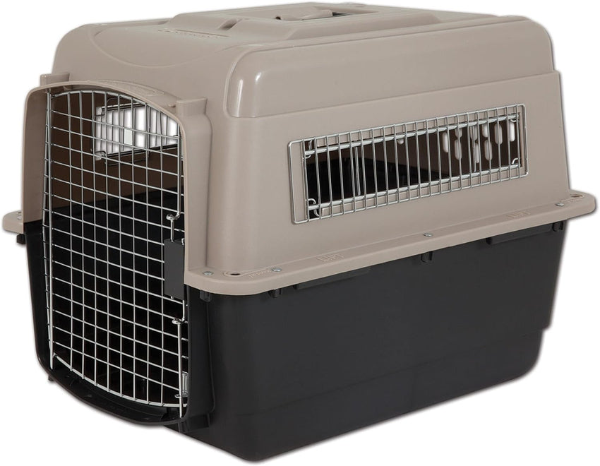 Petmate Ultra Vari Dog Kennel for Extra Large Dogs (Durable. Heavy Duty Dog Travel Crate. Made with Recycled Materials. 48 in. Long) 90 to 125 lbs. Made in USA