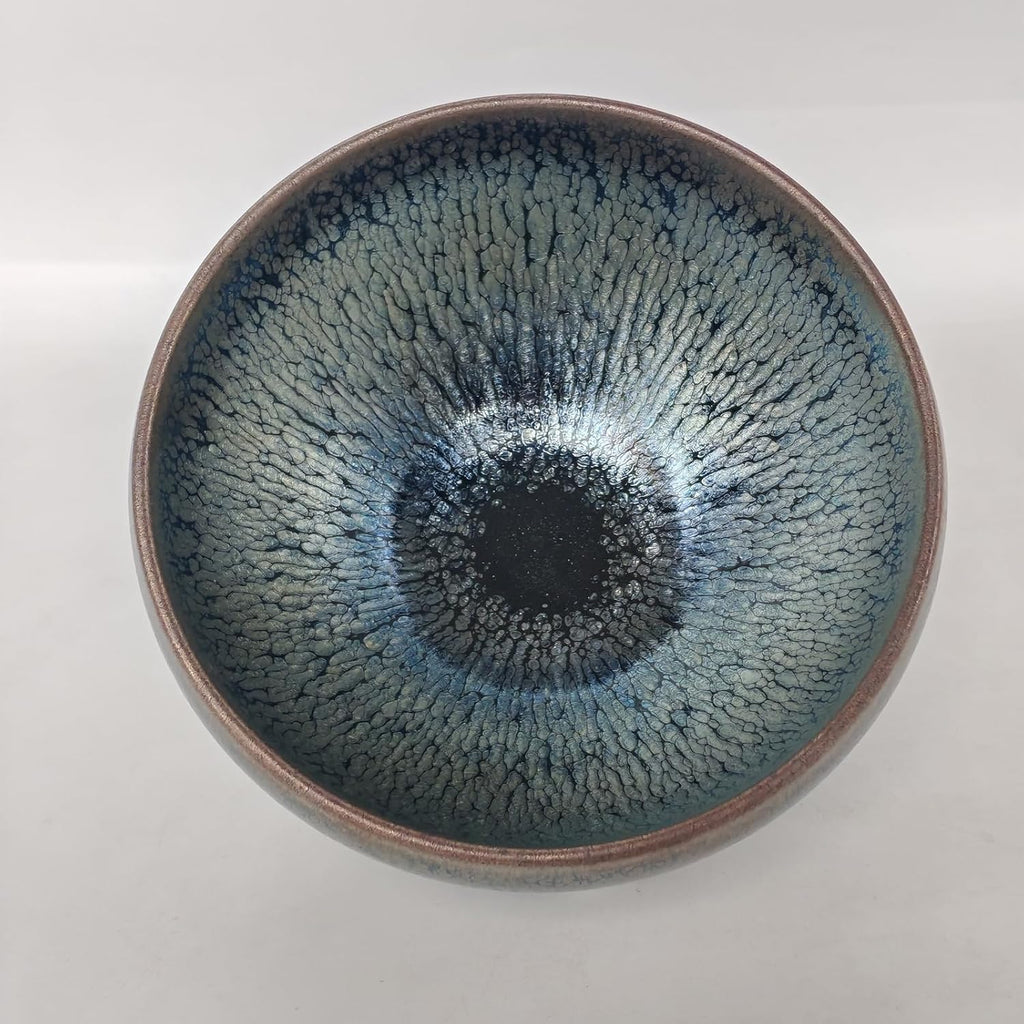 Apingjenz Tenmokus Tea Cup Oilspot Glaze