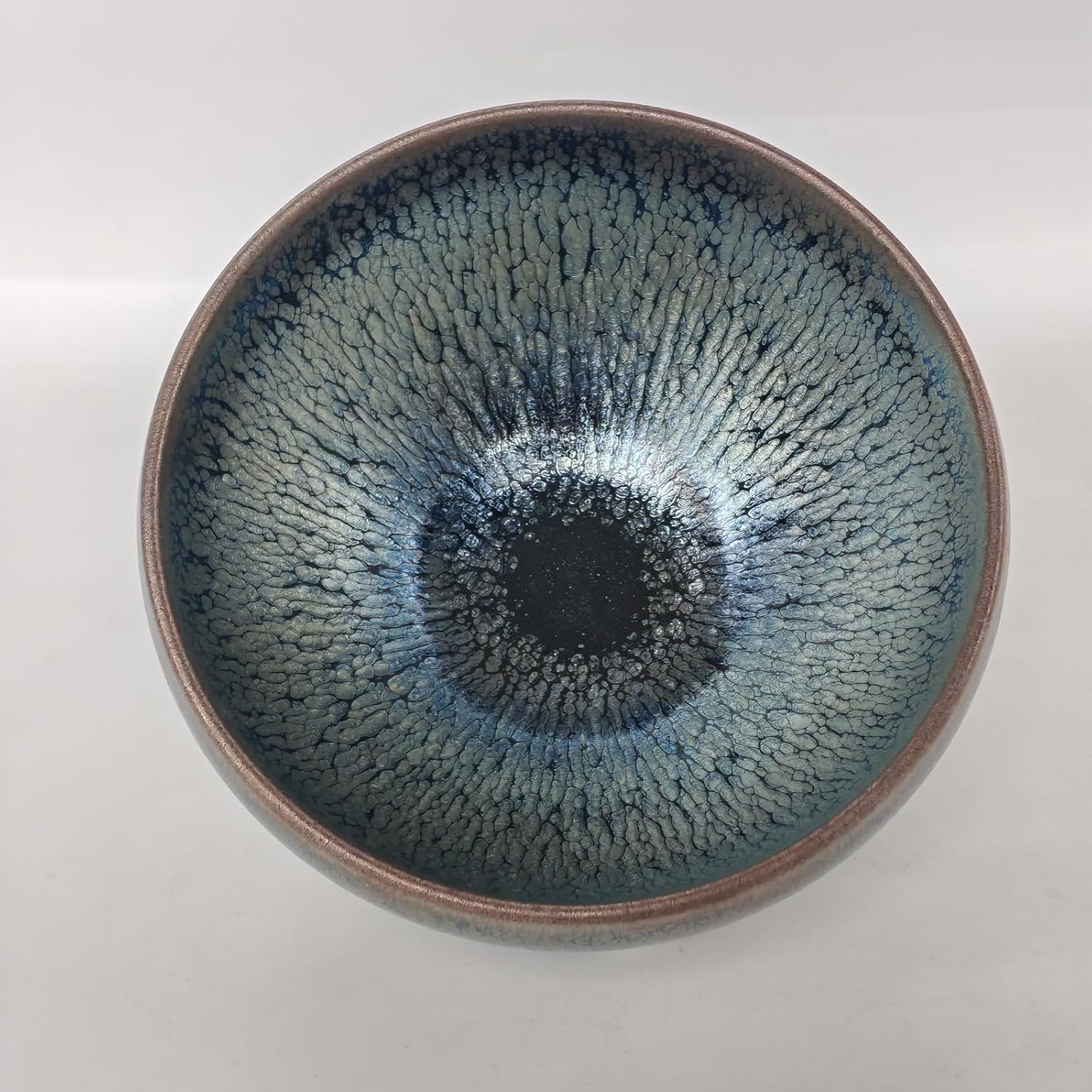 Apingjenz Tenmokus Tea Cup Oilspot Glaze