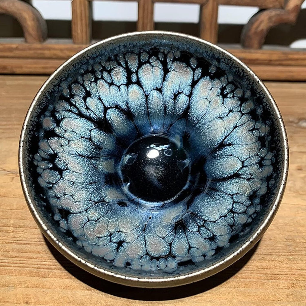 Apingjenz Jianzhan Tea Cups Handmade with Good Glaze