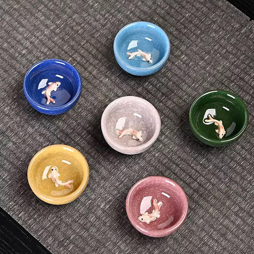 Ceramic Tea Cups Set
