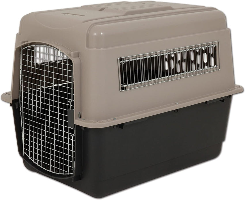 Petmate Ultra Vari Dog Kennel for Extra Large Dogs (Durable. Heavy Duty Dog Travel Crate. Made with Recycled Materials. 48 in. Long) 90 to 125 lbs. Made in USA