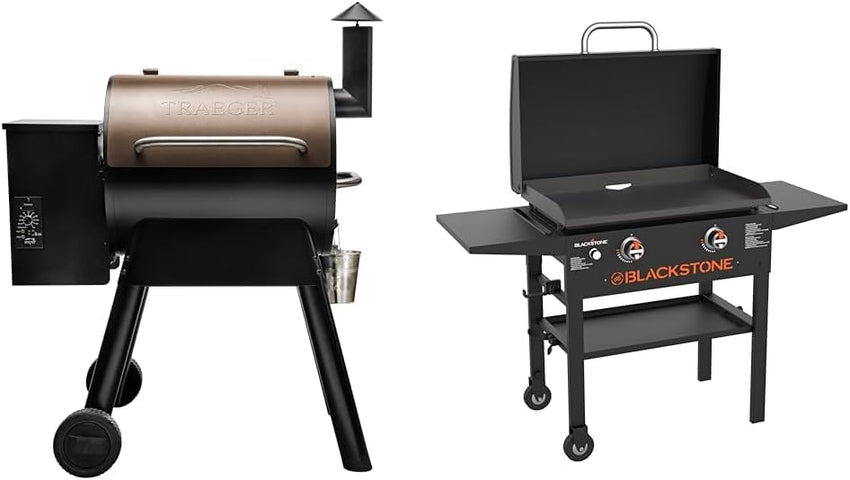 Traeger Grills Pro 22 Electric Wood Pellet Grill and Smoker. Bronze