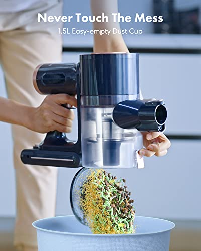 Homeika Cordless Vacuum Cleaner. 20Kpa Powerful Suction Vacuum with LED Display